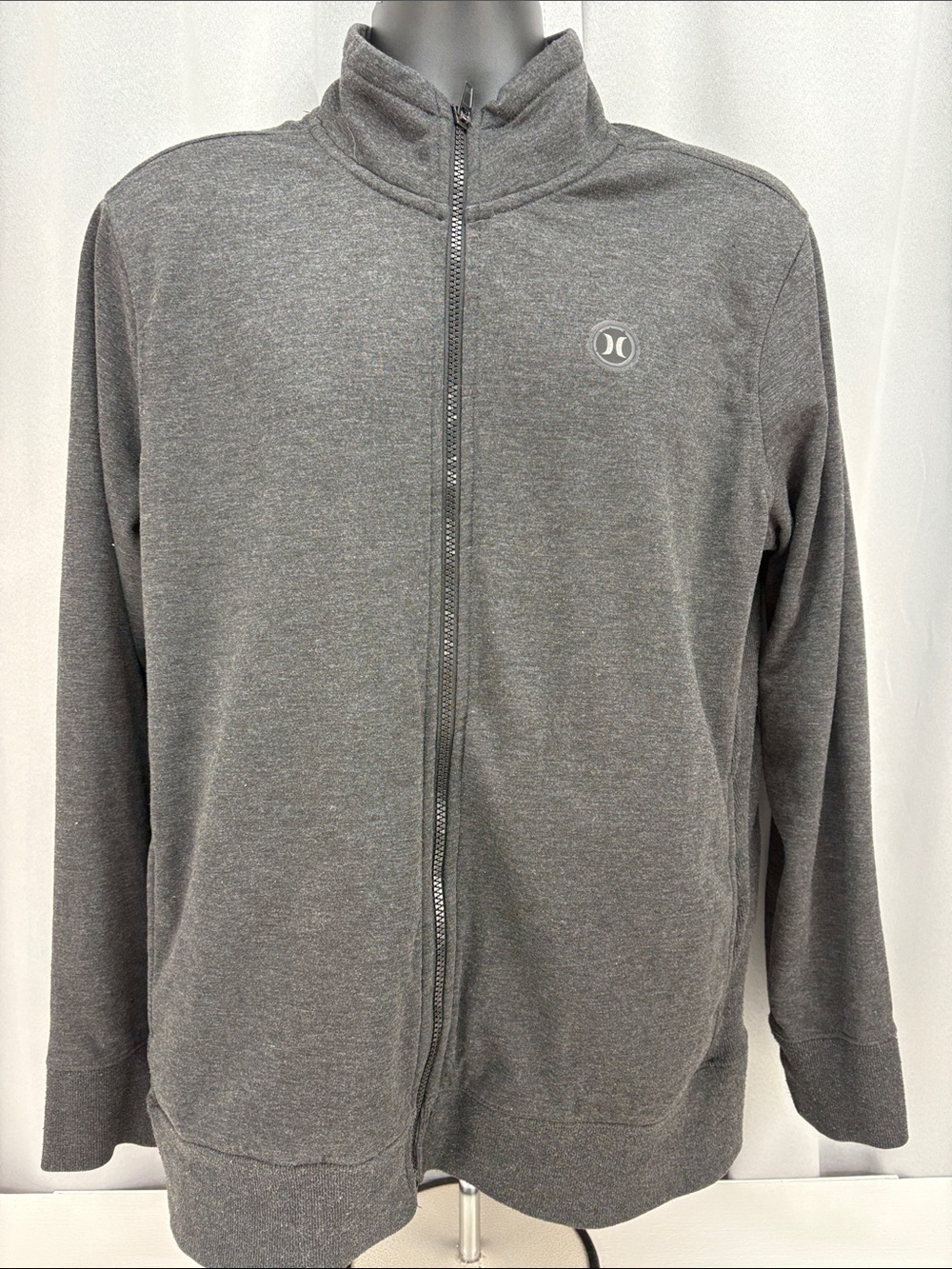 Hurley Sweatshirt Mens Large Grey
